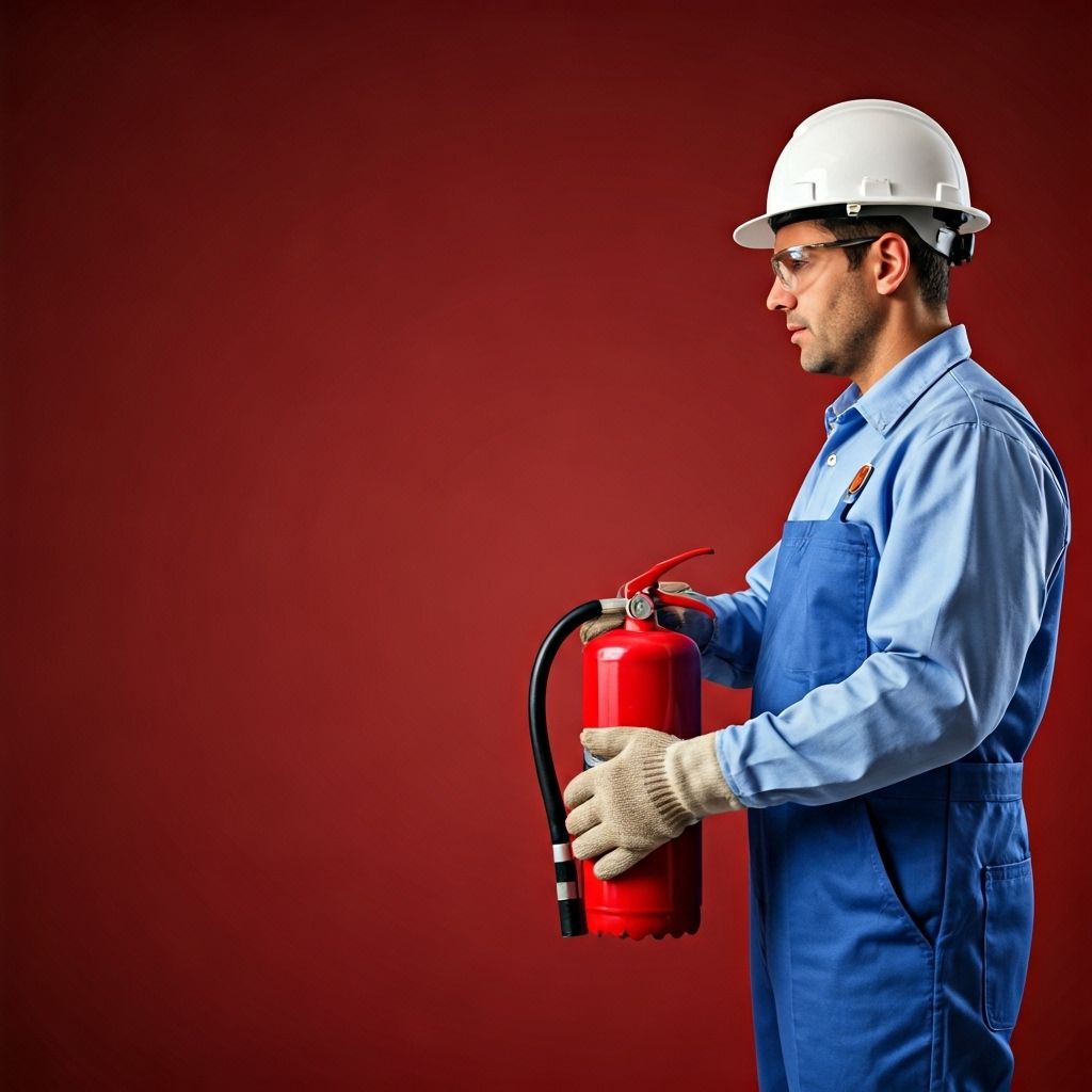 Fire extinguisher service